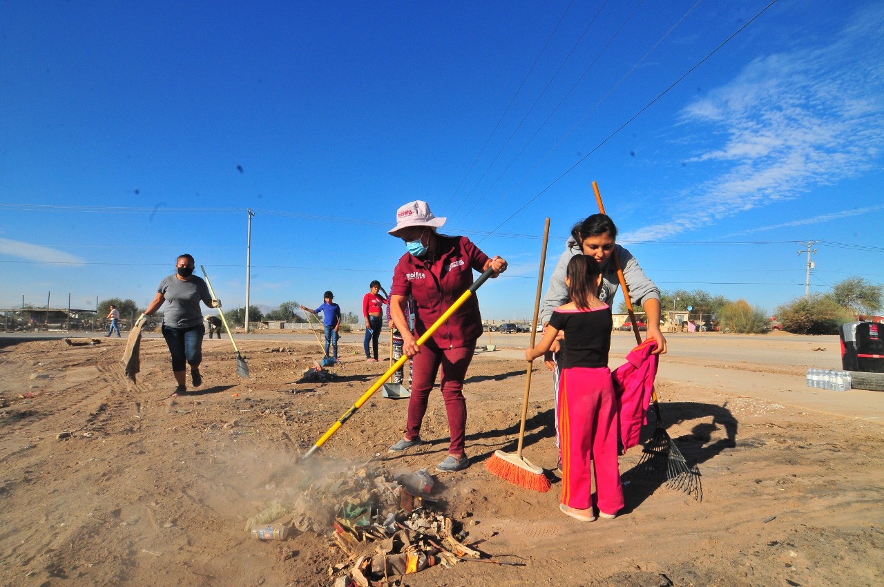 TRABAJA “CON EL CORAZÓN POR DELANTE” LA COMUNIDAD DE LA COLONIA SAN MIGUEL 
