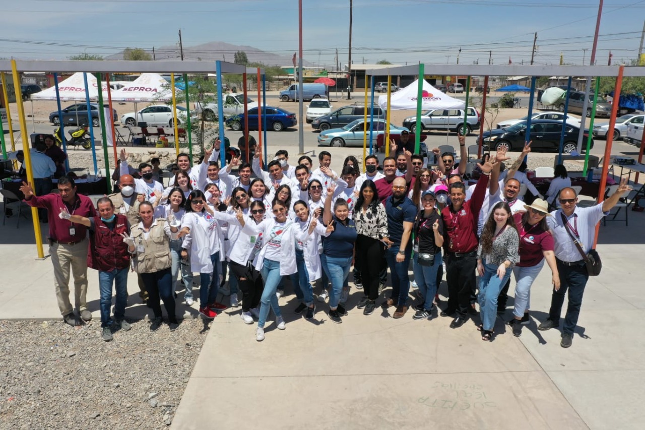 REALIZÓ CESPM JORNADA DE SERVICIOS “CON EL CORAZÓN POR DELANTE”EN VALLE DEL PROGRESO