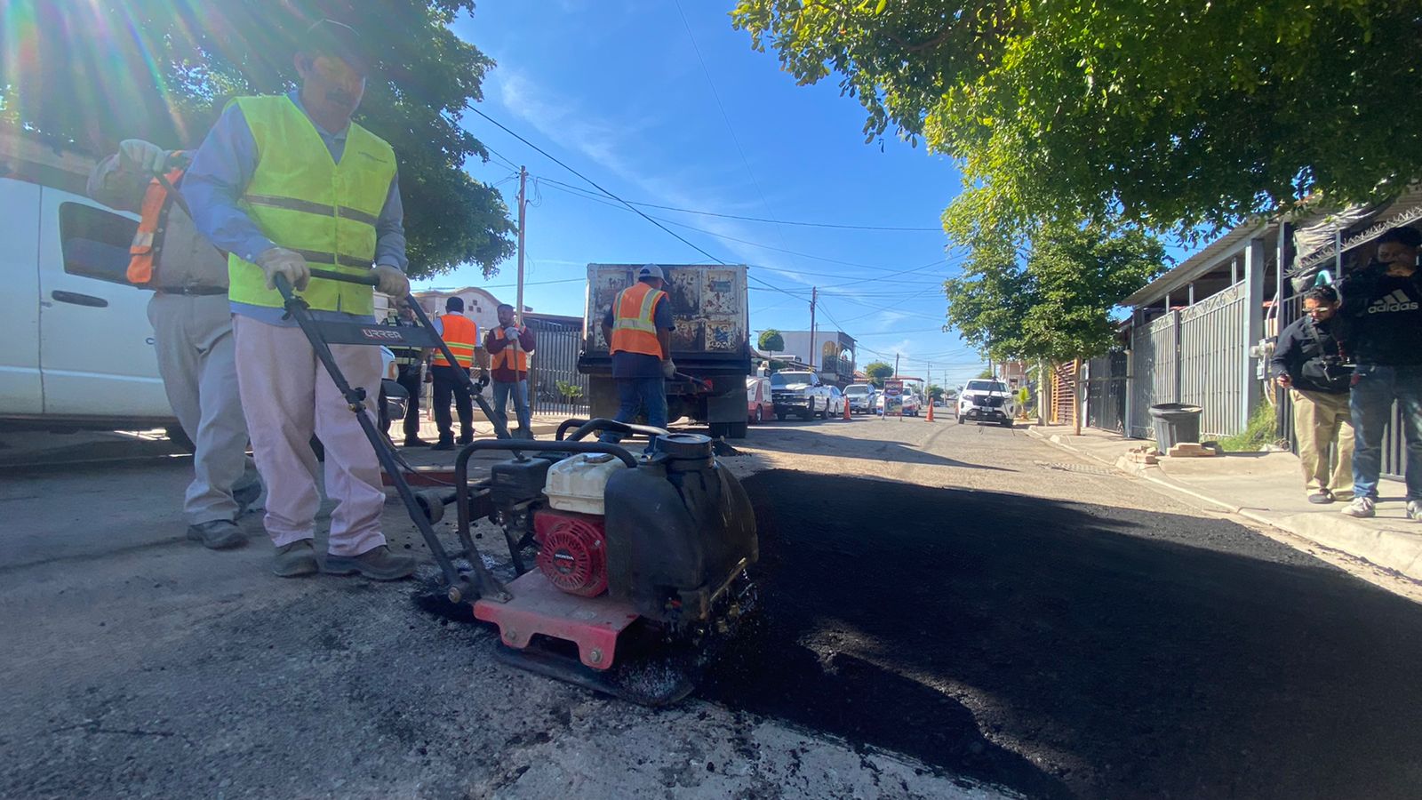 ARRANCA CESPM PROGRAMA ESPECIAL DE BACHEO