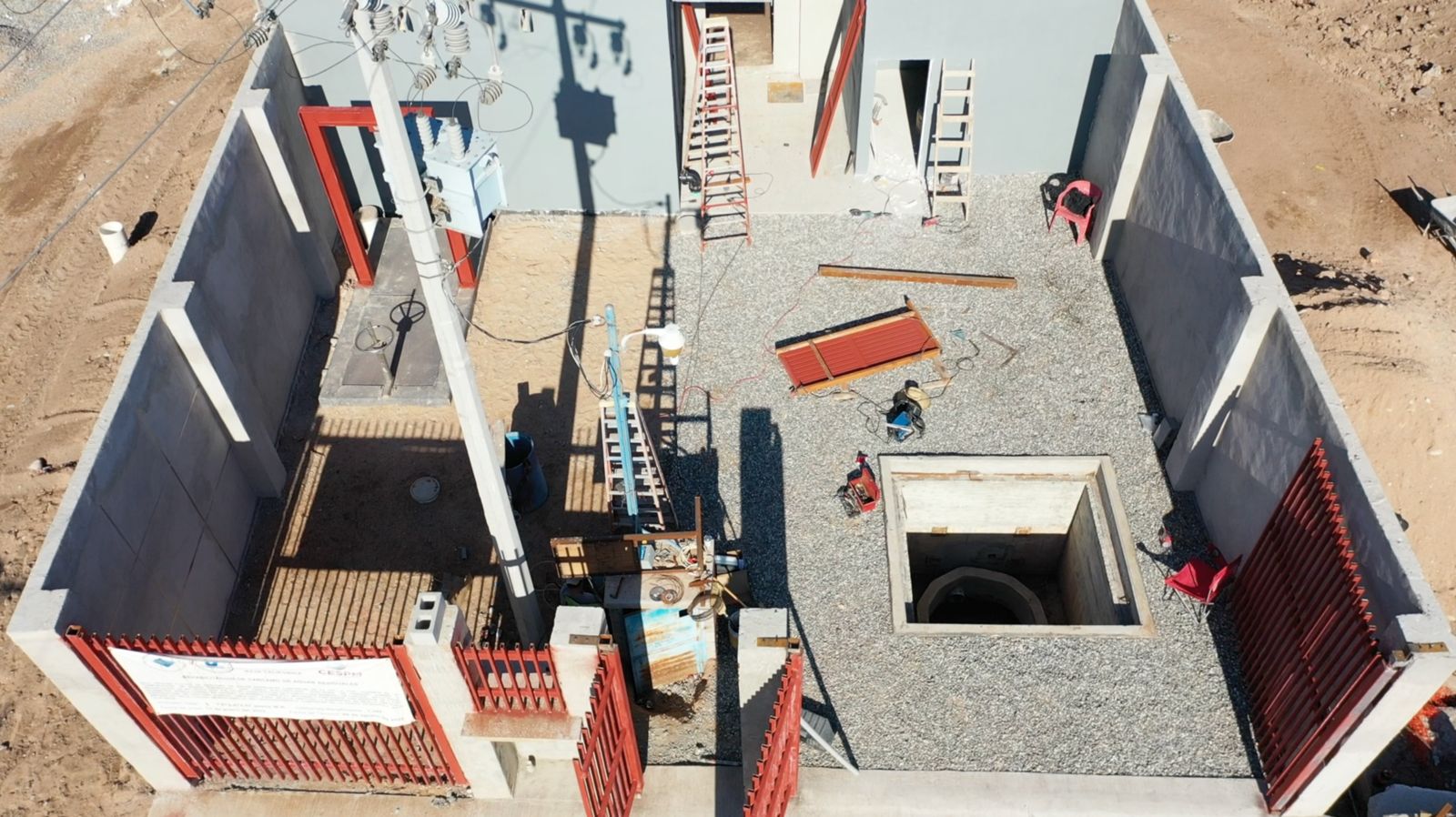 TRABAJA CESPM EN LA REHABILITACIÓN DEL CÁRCAMO DE AGUAS RESIDUALES CAMPESTRE