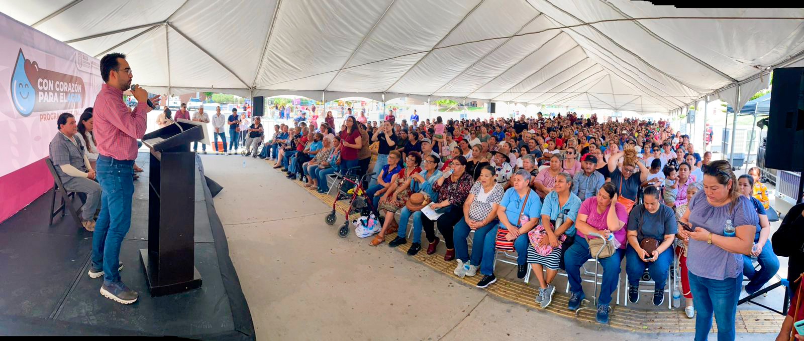 ENTREGAN TARJETAS “CON EL CORAZÓN PARA EL AGUA”, UN PROGRAMA SOCIAL QUE BENEFICIARÁ A LA POBLACIÓN DE MEXICALI