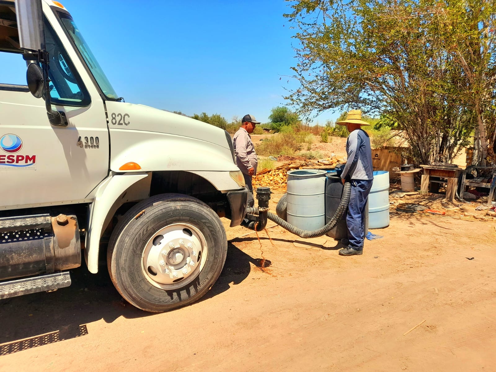 RECIBE POBLADO LADRILLERA PROGRESO AGUA PARA EL BIENESTAR DE SUS RESIDENTES 