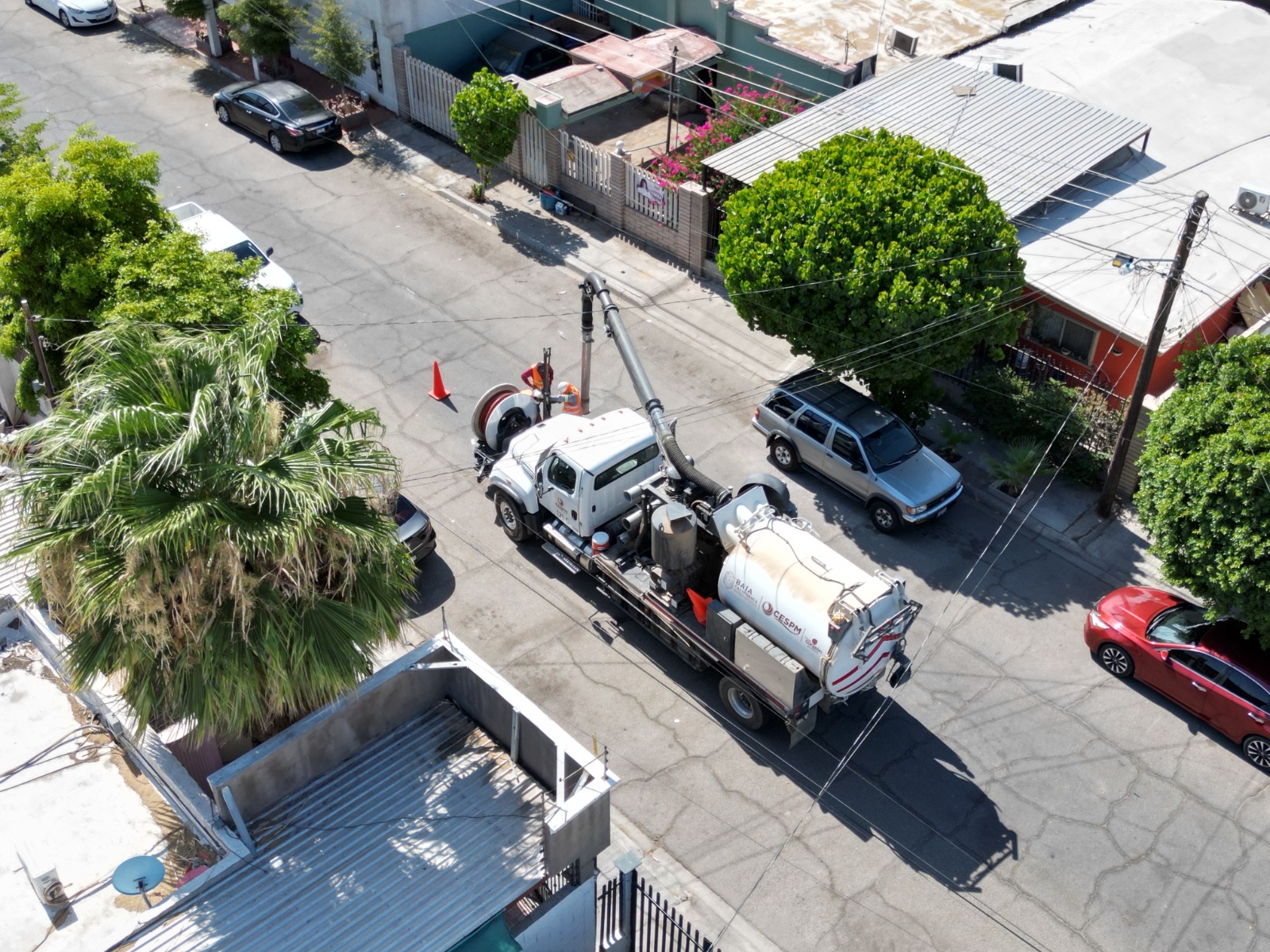 CESPM REALIZA JORNADA DE DESAZOLVE EN LA COLONIA LÁZARO CÁRDENAS  