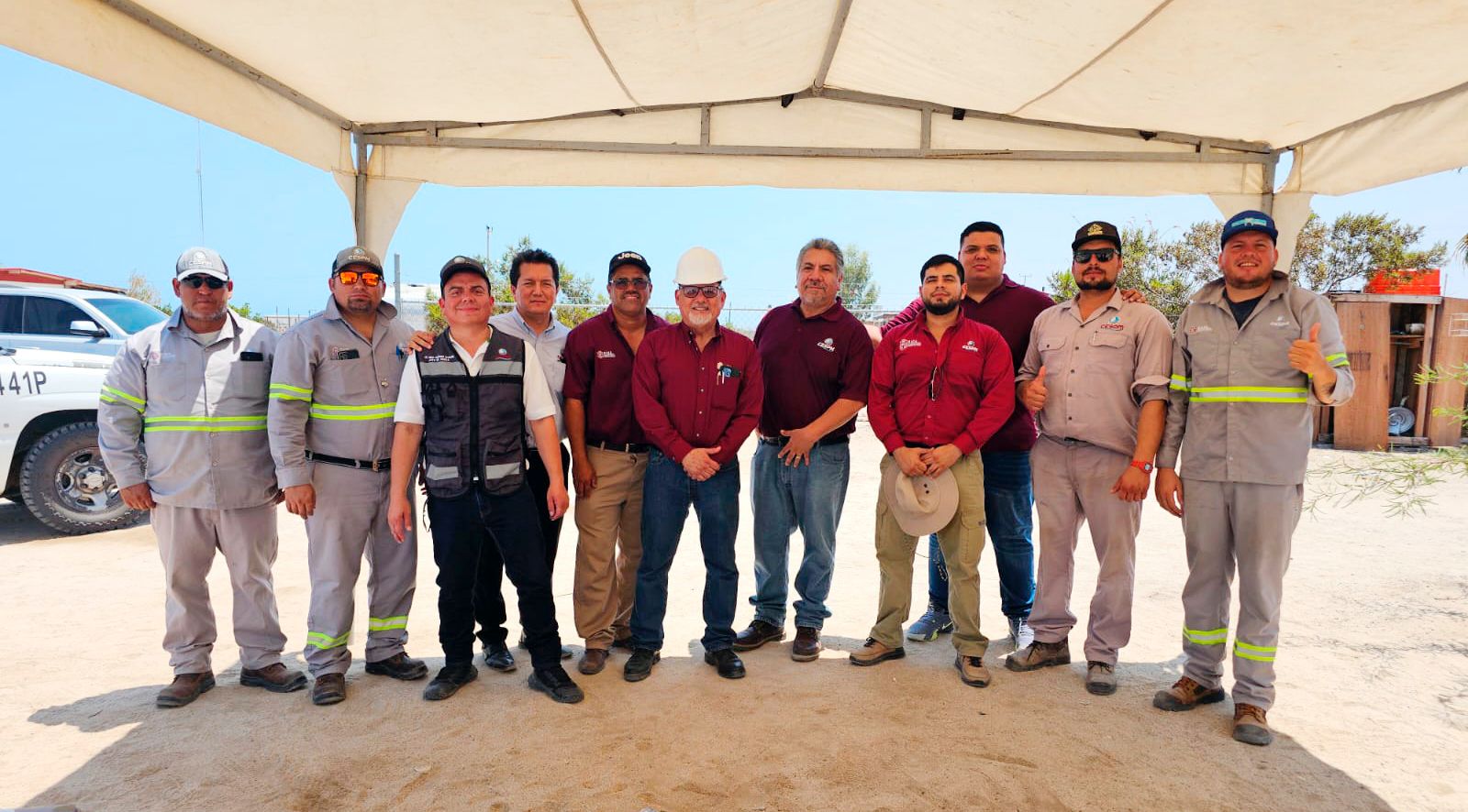 CESPM ANALIZA INSTALACIÓN DE RED DE AGUA POTABLE EN EJIDO DELICIAS, SAN FELIPE 