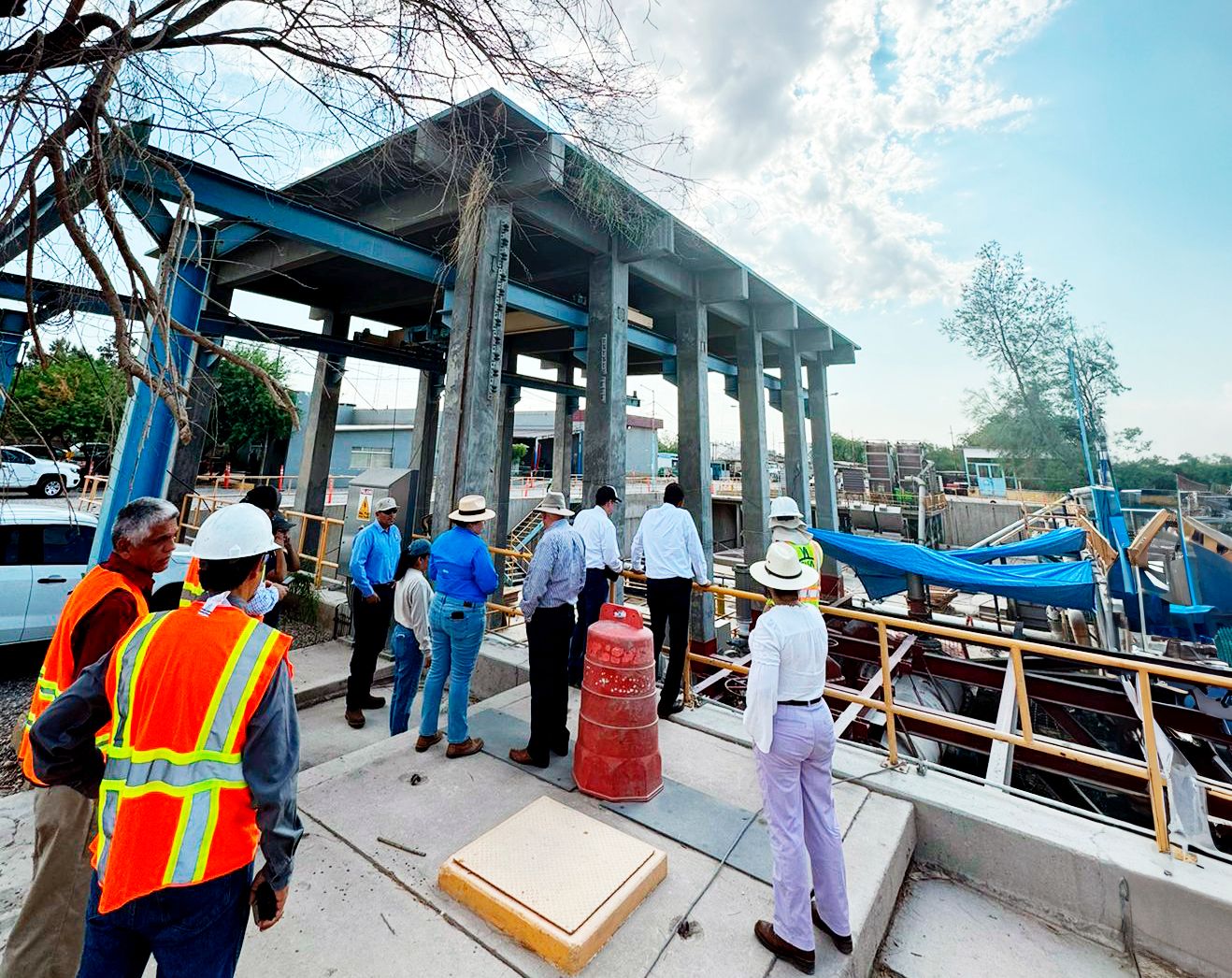 INSPECCIÓN SANITARIA DE LA PLANTA DE BOMBEO # 4 POR PARTE DEL COMITÉ TÉCNICO BINACIONAL PARA EL SANEAMIENTO DE MEXICALI 