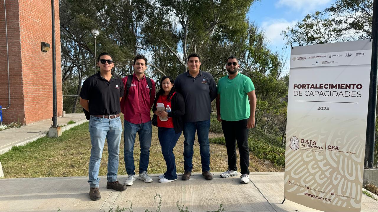 PERSONAL DE LA COMISIÓN ESTATAL DE SERVICIOS PÚBLICOS DE MEXICALI ASISTE A CURSO DE CAPACITACIÓN DEL PROAGUA 2024 