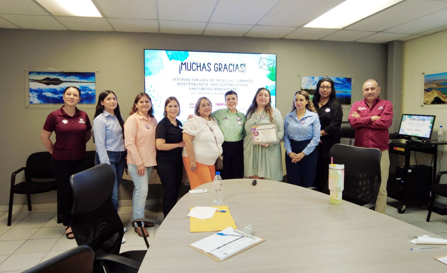 INMUJER BC IMPARTE CURSO SOBRE DERECHOS HUMANOS DE LAS MUJERES EN CESPM 