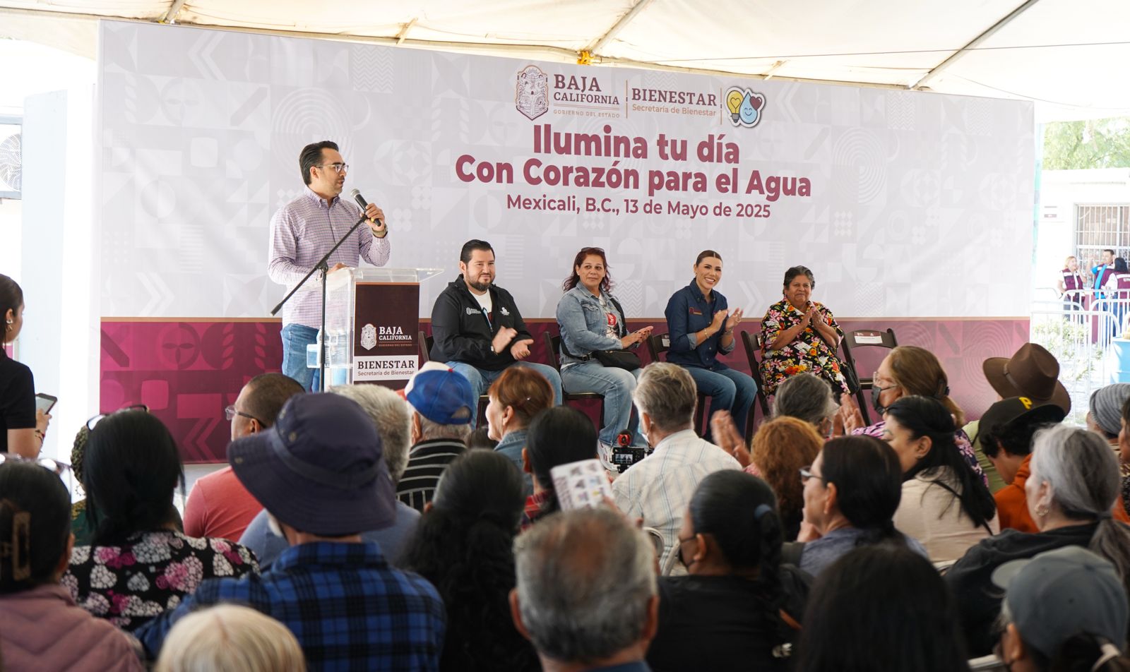 CESPM PARTICIPA EN LA ENTREGA DE APOYOS SOCIALES EN EL CENTRO INTEGRADOR DE BIENESTAR QUE BENEFICIA A 1,400 PERSONAS EN MEXICALI