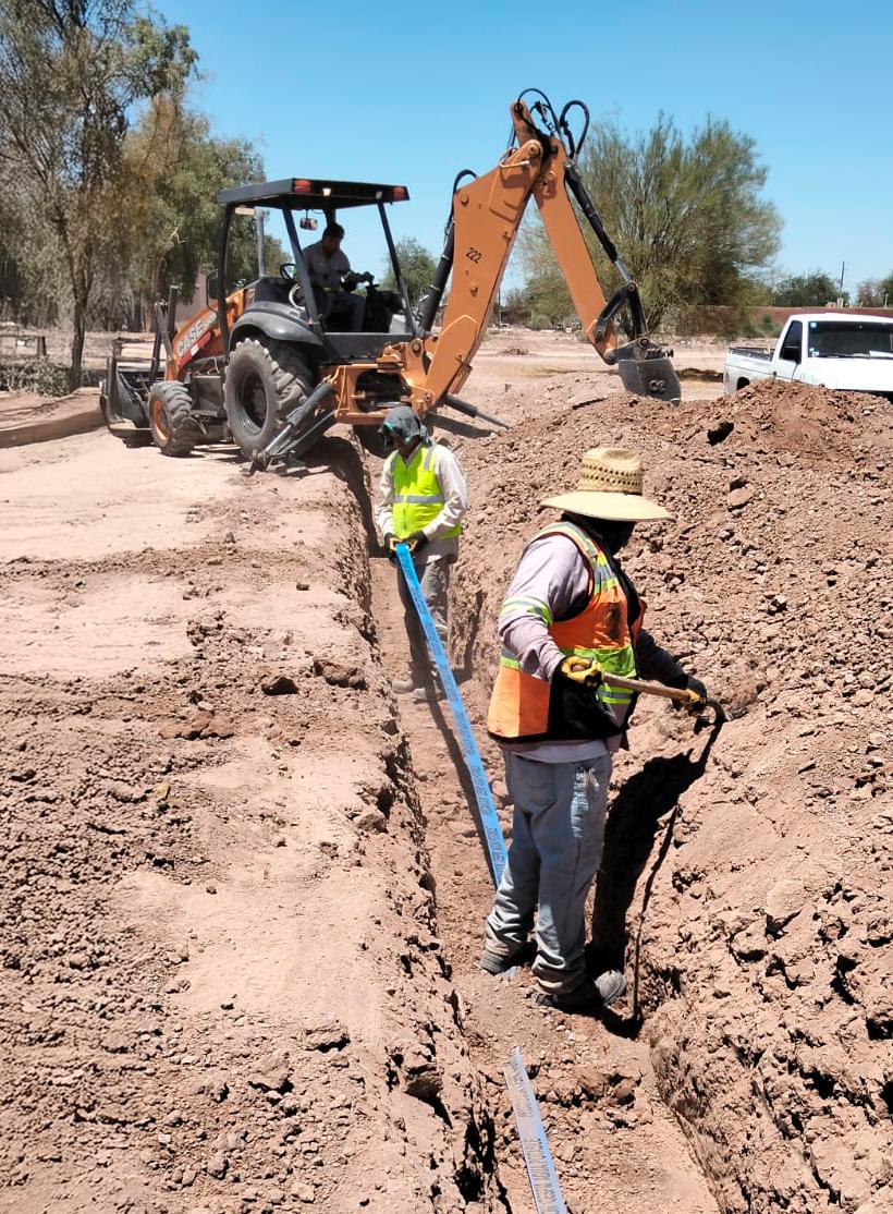 AVANZA CESPM EN OBRAS DE AGUA POTABLE PARA LA COLONIA JARDINES DE LORETO 