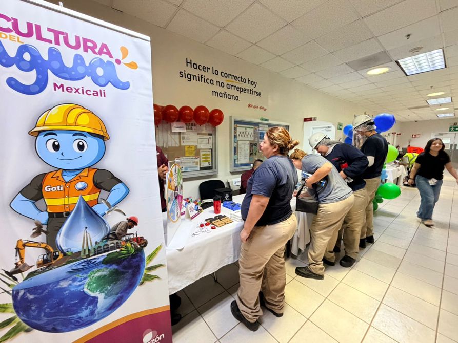 CESPM PROMOVIÓ LA CULTURA DEL AGUA ENTRE COLABORADORES DE WK KELLOGG MEXICALI