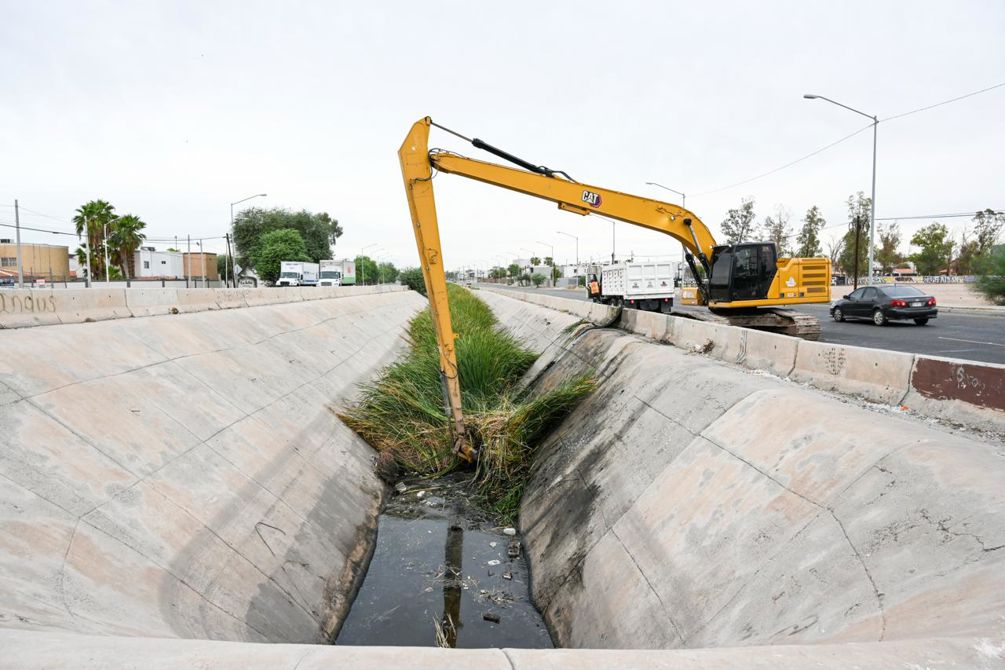 REFUERZA CESPM LIMPIEZA DE INFRAESTRUCTURA PLUVIAL ANTE PRONÓSTICO DE LLUVIAS EN MEXICALI